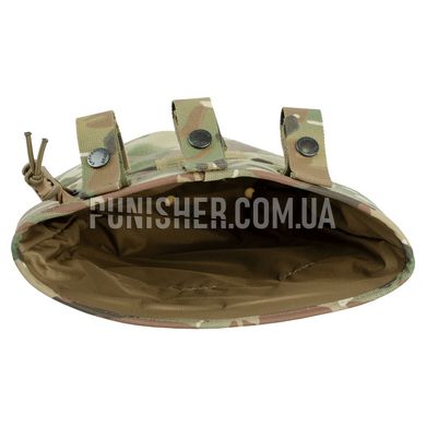 Подсумок Emerson Magazine Dump Pouch для сброса магазинов, Multicam, Molle, Быстрый сброс, Cordura 500D