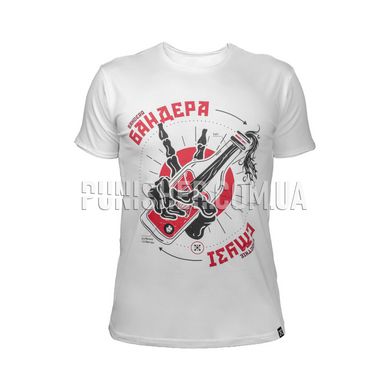 Dubhumans "Smoothie Bandera" T-shirt, White, Medium