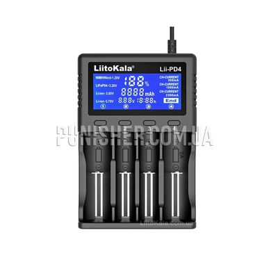 Зарядное устройство LiitoKala Lii-PD4 для Li-ion/LiFePO4/Ni-Mh, Черный