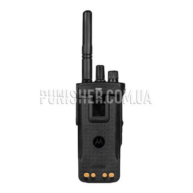 Motorola DP4601 UHF 430-470 MHz Portable Two-Way Radio, Black, UHF: 430-470 MHz