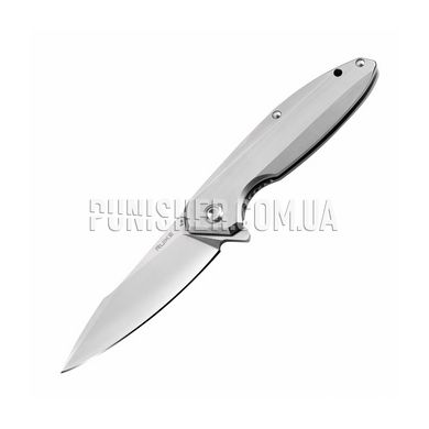 Нож складной Ruike P128, Серебристый, Нож, Складной, Гладкая