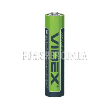 Батарейка лужна Videx LR03/AAA, Зелений, AAA