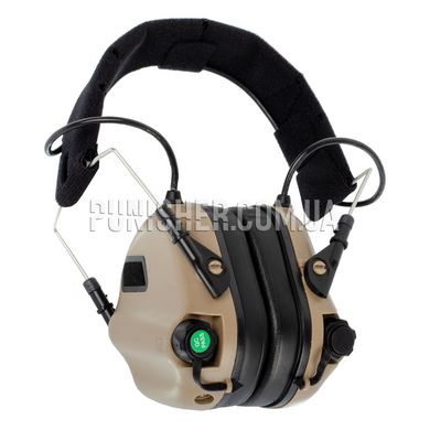 Активные наушники Earmor M31 Mod 3, Tan, С оголовьем, 22