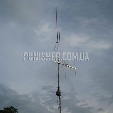 Антена з високим коефіцієнтом посилення Retevis Ailunce AY04, Сірий, Радіостанція, Антена, Kenwood/Baofeng