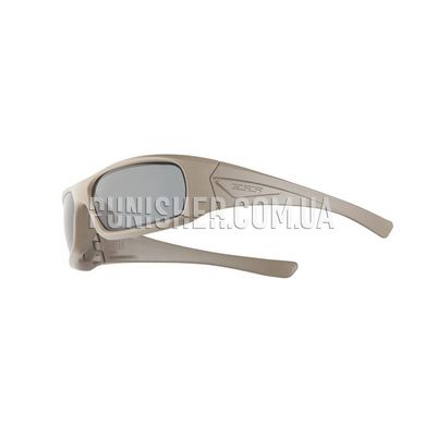 Баллистические очки ESS 5B Sunglass, Tan, Дымчатый, Очки