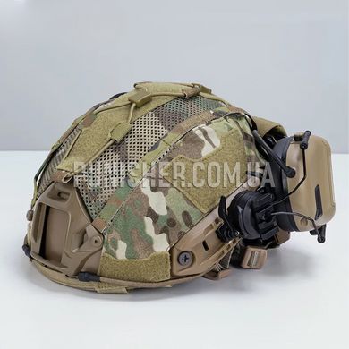 Кавер на шлем IdoGear с батарейным подсумком, Multicam, Кавер, Medium