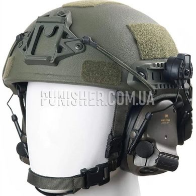 Earmor ARC Helmet Rails Adapter M11, Black, Headset, Earmor, Helmet adapters