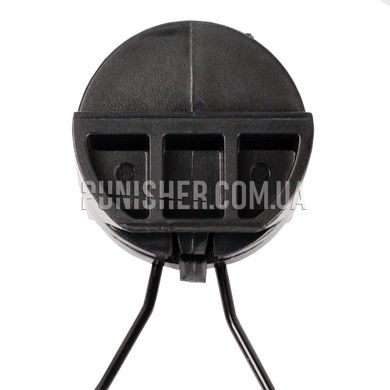 Комплект адаптерів Earmor ARC Helmet Rails Adapter M11 для кріплення гарнітури на шолом, Чорний, Гарнітура, Earmor, Адаптери на шолом