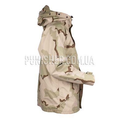 Cold Weather Gore-Tex Tri-Color Desert Camouflage Jacket, DCU, Small Long