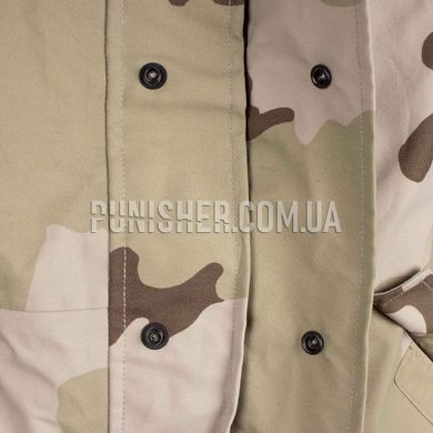 Cold Weather Gore-Tex Tri-Color Desert Camouflage Jacket, DCU, Medium Short