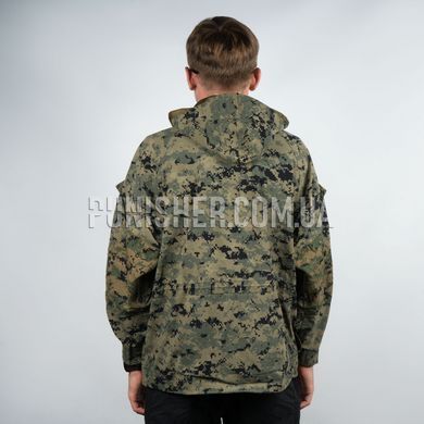 Мембранная куртка USMC APECS Type II Parka MARPAT (Сорт 2), Marpat Woodland, Medium Short