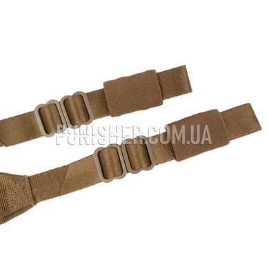 Збройовий ремінь Viking Tactics Wide Padded Sling - Upgrade, Coyote Brown, Збройовий ремінь, Двоточковий