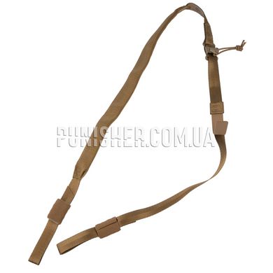 Збройовий ремінь Viking Tactics Wide Padded Sling - Upgrade, Coyote Brown, Збройовий ремінь, Двоточковий