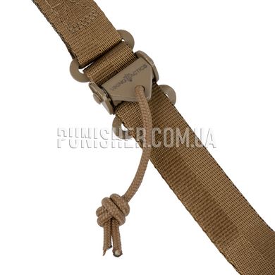 Збройовий ремінь Viking Tactics Wide Padded Sling - Upgrade, Coyote Brown, Збройовий ремінь, Двоточковий