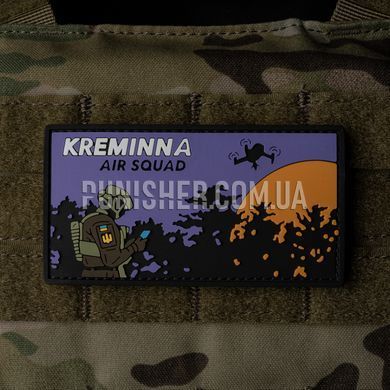 SanCHI Kreminna Air Squad Patch, Purple, PVC, No