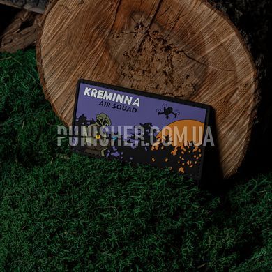 SanCHI Kreminna Air Squad Patch, Purple, PVC, No