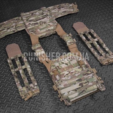 Плитоноска WAS LPC V2 DFP MK1 з комплектом підсумків, Multicam, Medium