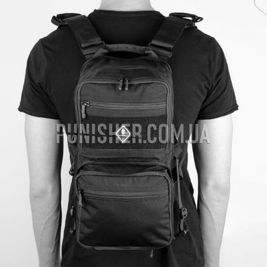 Рюкзак Emerson 3D Multi-purposed Bag, Чорний, 18 л