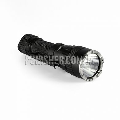 Тактический светодиодный фонарик Videx VLF-AT255RG 2000Lm 5000K, Черный, Ручный, Аккумулятор, USB, Зеленый, Белый, Красный, 2000
