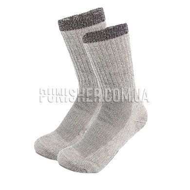 Теплые носки Bright Star Merino Wool Hiking Socks, Серый, 9-11 US, Зима