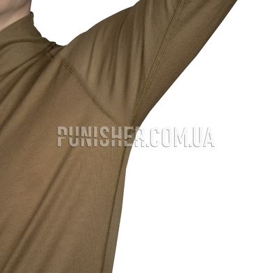 PCU Level 1 Shirt, Coyote Brown, Medium Long
