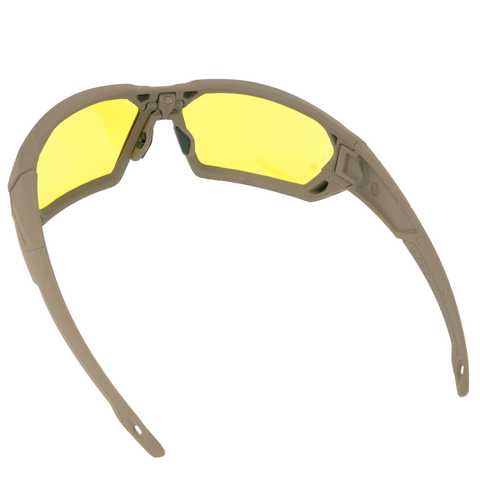 Revision ShadowStrike™ Ballistic Sunglasses Deluxe Kit (Color: Tan 499  Frame / Yellow, Clear & Smoke Lens), Tactical Gear/Apparel, Eye Protection  & Eyewear, Shooting Glasses -  Airsoft Superstore