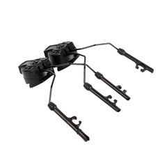Комплект адаптерів Earmor ARC Helmet Rails Adapter M11-Peltor для кріплення гарнітури на шолом, Чорний, Гарнітура, Peltor, Адаптери на шолом