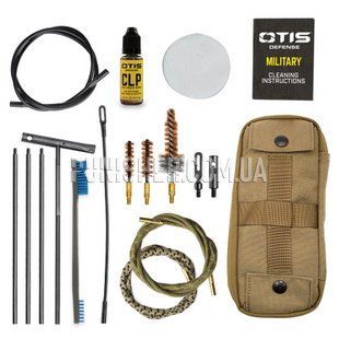 Набор для чистки оружия Otis 7.62mm/9mm Defender Series I-MOD Cleaning Kit, Coyote Brown, 9mm, 7.62mm, Наборы для чистки