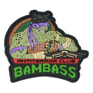 BS Donatello drone operator PVC Patch, Olive, PVC, No