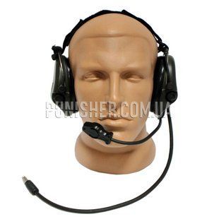 Активна гарнітура MSA Sordin Supreme Neckband, Olive, Підшоломні, Single