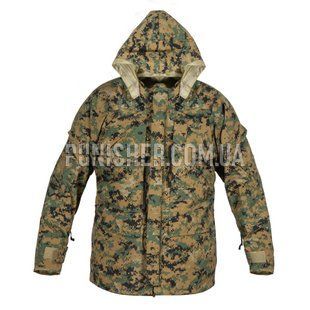 Мембранная куртка USMC APECS Type II Parka MARPAT, Marpat Woodland, Medium Short