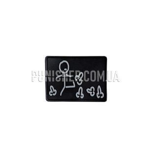 PIFI Master Patch, Grey/Black, PVC, No