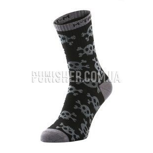 Шкарпетки M-Tac Легкі MK.3 Pirate Skull, Чорний, 39-42, Літо
