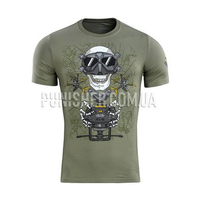 Футболка M-Tac Drohnenführer Light Olive, Olive, Small