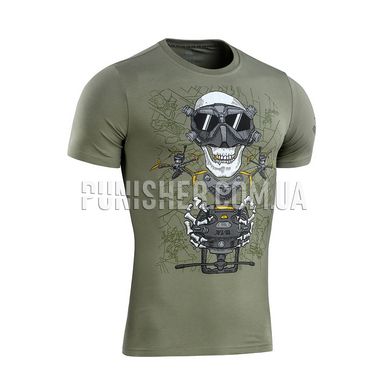 Футболка M-Tac Drohnenführer Light Olive, Olive, Small