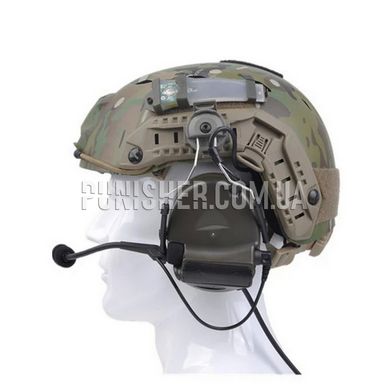 Активная гарнитура Z-Tac Comtac II Headset с креплением на шлем, Foliage Green