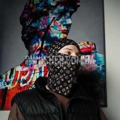 Kramatan Glamorous Balaclava, Black, Universal