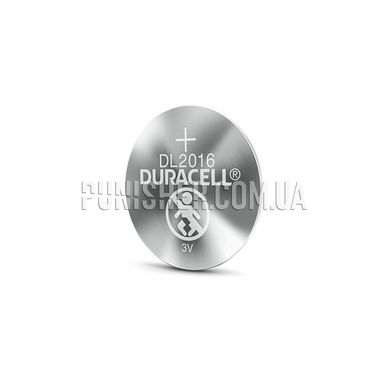 Duracell CR-2016 Battery, Silver, CR2016