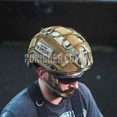 OneTigris Tactical Helmet Cover for Ops-Core FAST PJ Helmet, Multicam, Cover, L/XL