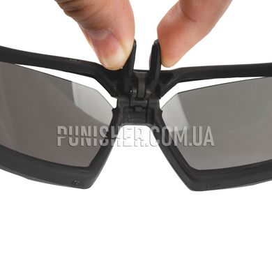 Комплект балістичних окулярів Revision ShadowStrike Essential Kit, Чорний, Прозорий, Димчастий, Окуляри
