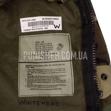 Куртка ECWCS Gen II level 6 Gore-Tex Woodland (Бывшее в употреблении), Woodland, Medium Long