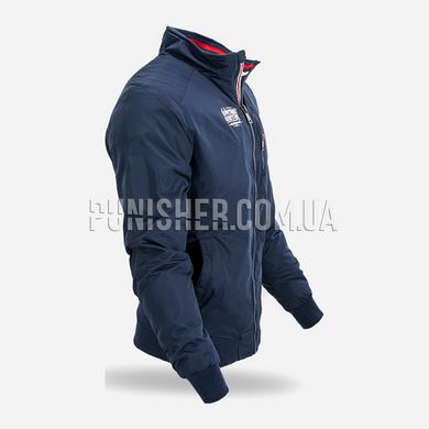 Dobermans Aggressive KU209DNV Demi-season Jacket, Navy Blue, Medium