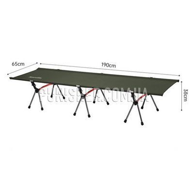 Кровать складная Naturehike NH19JJ006 ультралегкая, Olive, Кровати