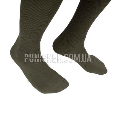 USOA Antibacterial Socks, Olive, 10-13 US, Demi-season