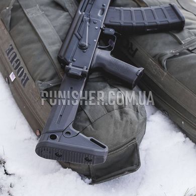 Magpul Zhukov-S Stock for AK74/AK47, Black, Stock, AK-47, AK-74, AKM