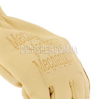Mechanix Durahide Cow Driver Gloves, Tan, Small