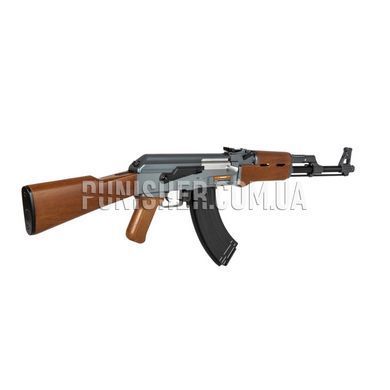 Гвинтівка тренувальна штурмова АК-74 страйкбольна Cyma CM028, Коричневий, AK, AEG, Немає, 455