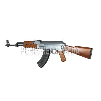 Гвинтівка тренувальна штурмова АК-74 страйкбольна Cyma CM028, Коричневий, AK, AEG, Немає, 455