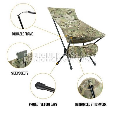 Складаний стілець OneTigris Promenade Camping Chair 03, Multicam, Стілець