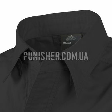 Сорочка Helikon-Tex Defender Mk2 - Polycotton Ripstop, Чорний, Small